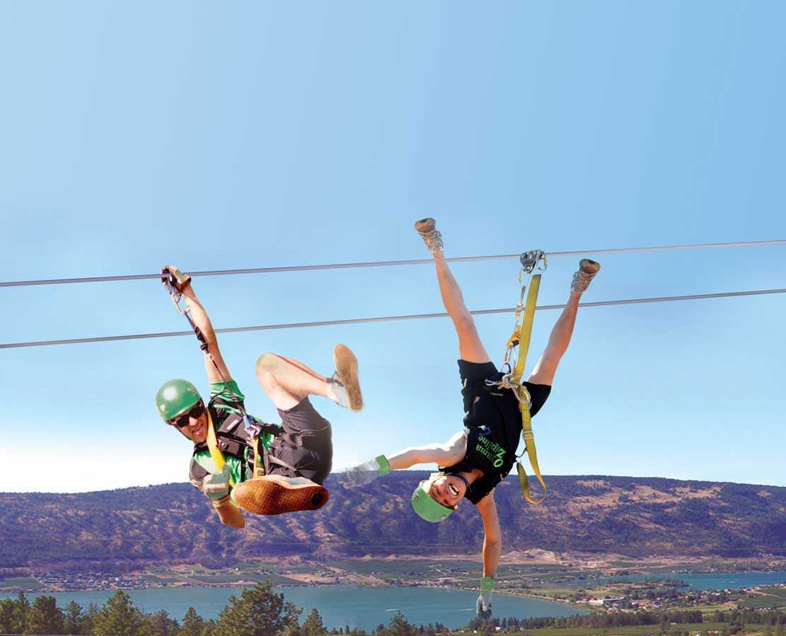 Top Okanagan Must Do Adventure Oyama Zipline
